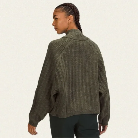 Lululemon Twin Rib Sweater Wrap - Picture 3 of 7